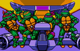 The Turtles hang out in the Hyperstone Heist epilogue