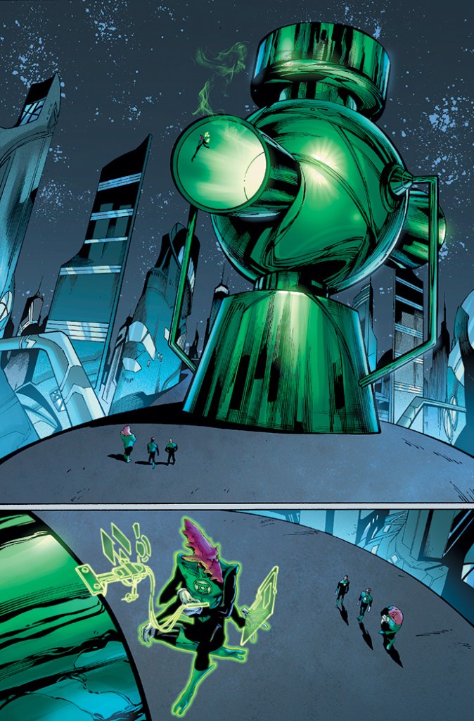 Green Lantern #24 Interior Art
