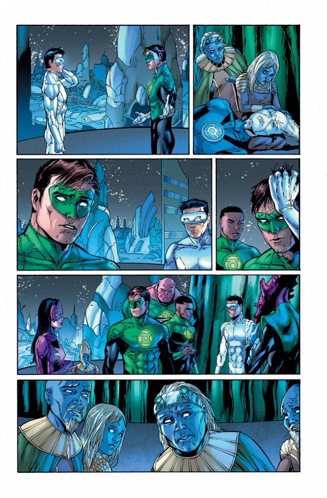 Green Lantern #24 Interior Art by Billy Tan