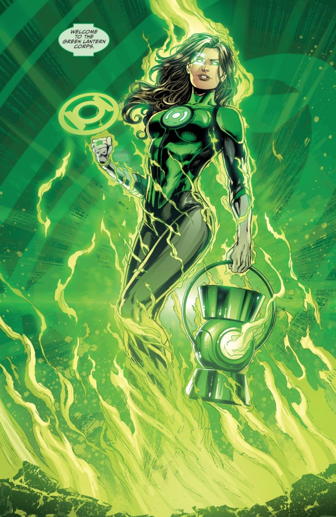 The Lantern Moment of the Month via Justice League #50 w/ art by Jason Fabok
