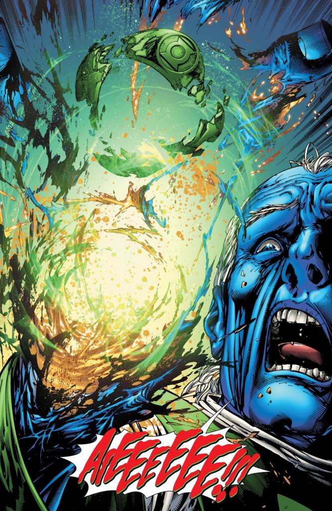 War of the Green Lanterns Ganthet Hand